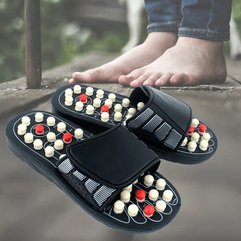 Mens Slippers Massage Pedicure Health Care - FOOTMAX