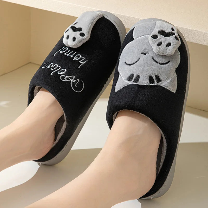 Women Slippers Casual Fur - FOOTMAX