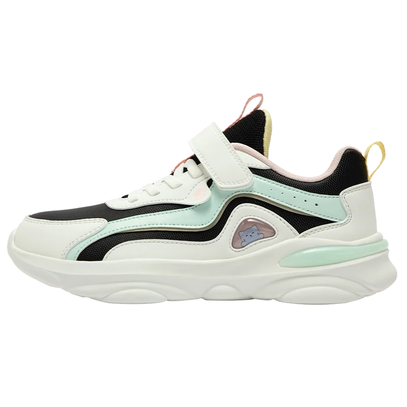 Xtep Girls Skateboarding Shoes 2025 - Comfortable Velcro Sneakers - footmaxldn