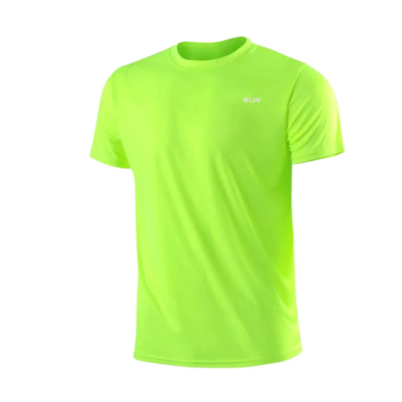 Footmax Men's Quick Dry Ice Silk T-Shirt - Premium Breathable Summer Athletic Wear with UV Protection - footmaxldn