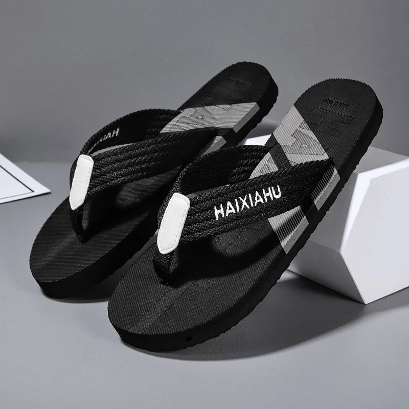 New Sandals Shoes Men Summer Men Flip Flops High Quality Beach Sandals Anti-slip Zapatos Hombre Casual Shoes Man Slippers - footmaxldn