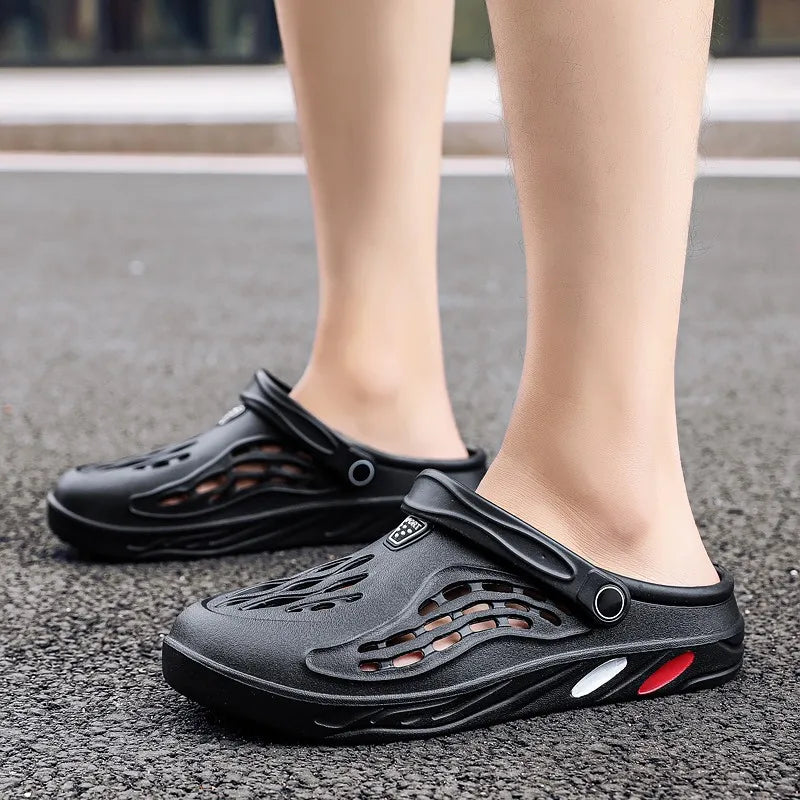 Mens Slippers Casual Outdoor - FOOTMAX