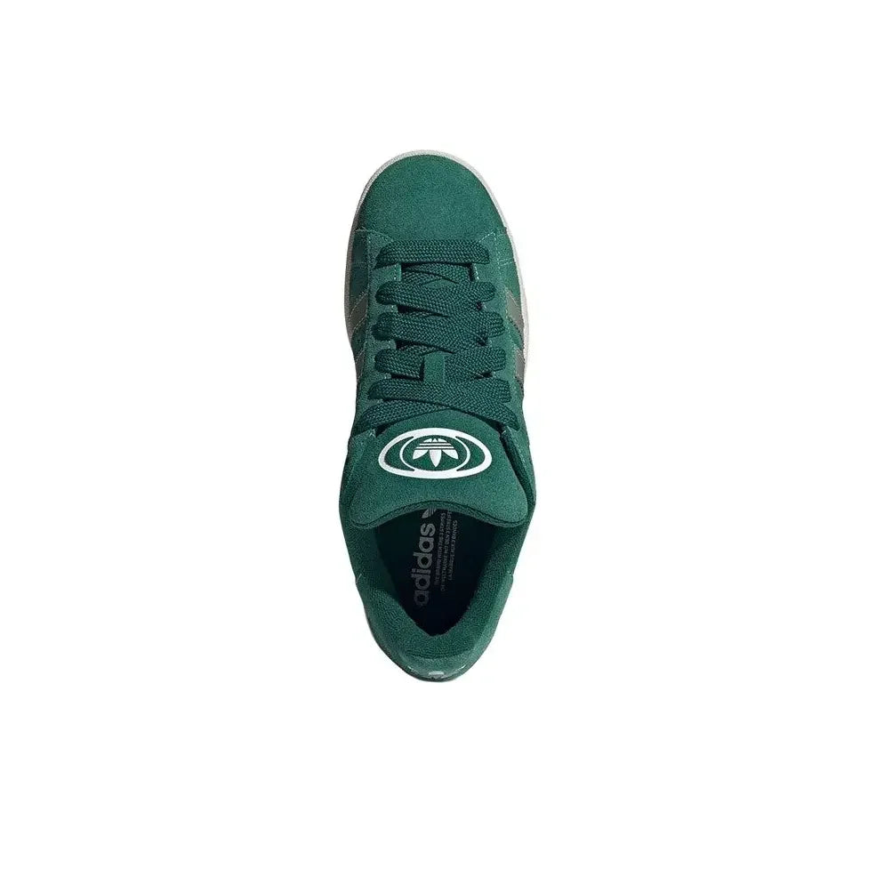 Adidas Originals CAMPUS 00s Retro Lightweight Non-slip Low Top Thin Bottom Shoes Men and Women Same Style Green - footmaxldn