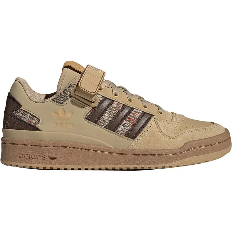 Adidas official genuine Three Stripes FORUM LOW new men's and women's casual shoes HQ4605 - footmaxldn