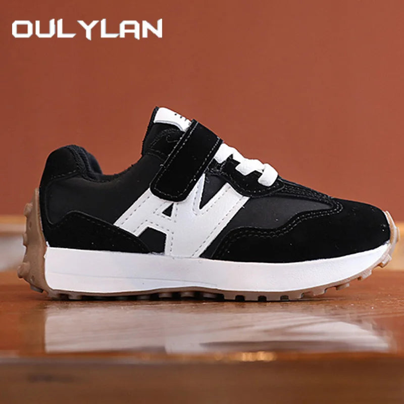 Footmax Kids Color Block Sneakers - Non-Slip Breathable Outdoor Sports Shoes - footmaxldn