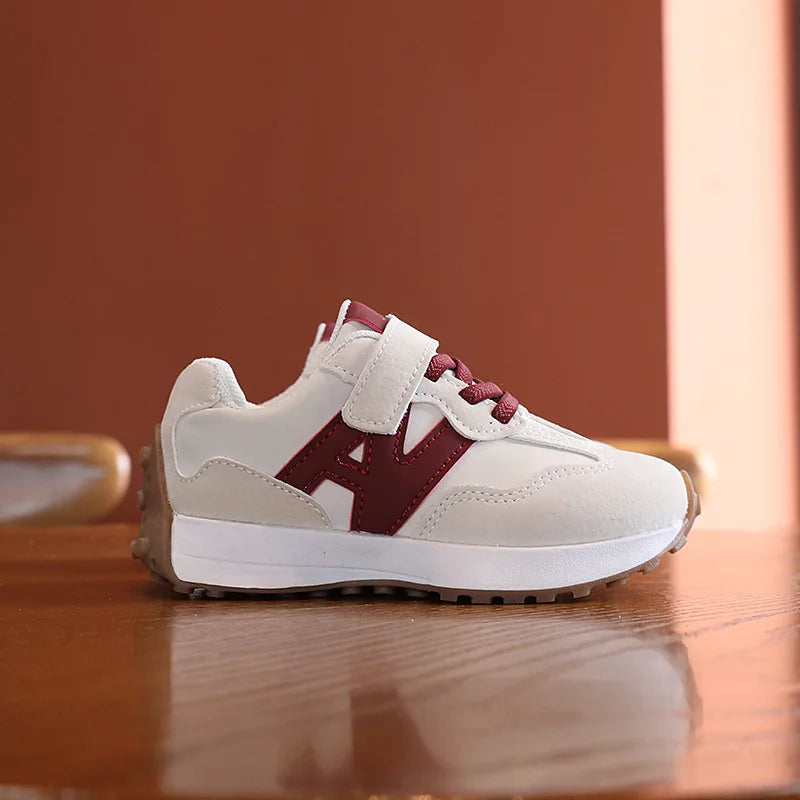 Footmax Kids Color Block Sneakers - Non-Slip Breathable Outdoor Sports Shoes - footmaxldn