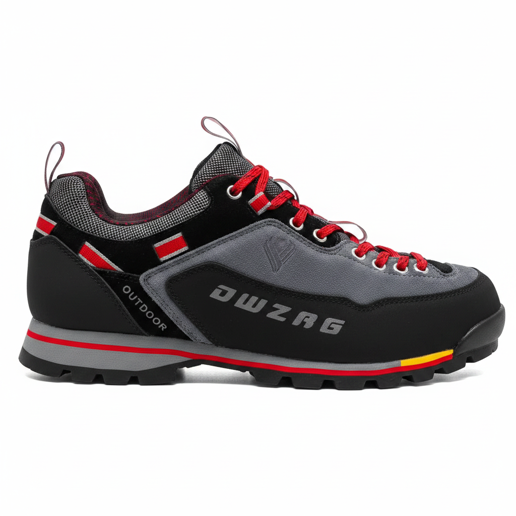 Men's Waterproof Hiking Sneakers – Leather Trail Shoes by Footmaxldn