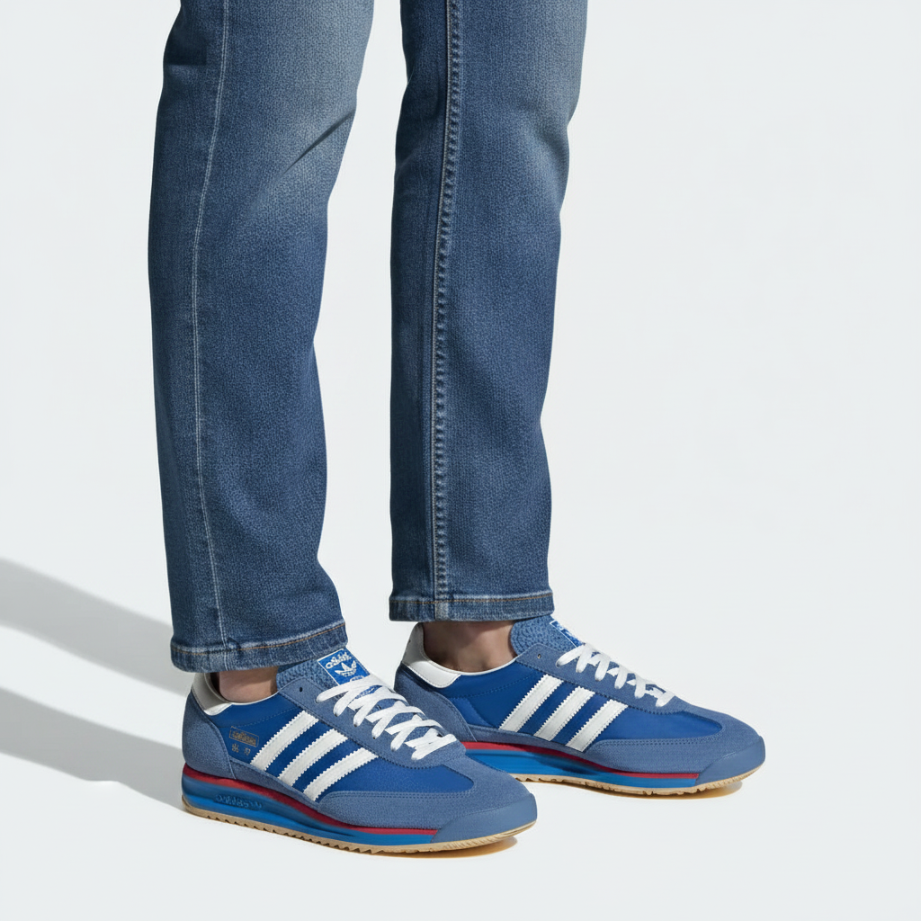 Adidas Originals SL72RS Unisex Low-Top Sneakers | Suede Upper, Rubber Outsole
