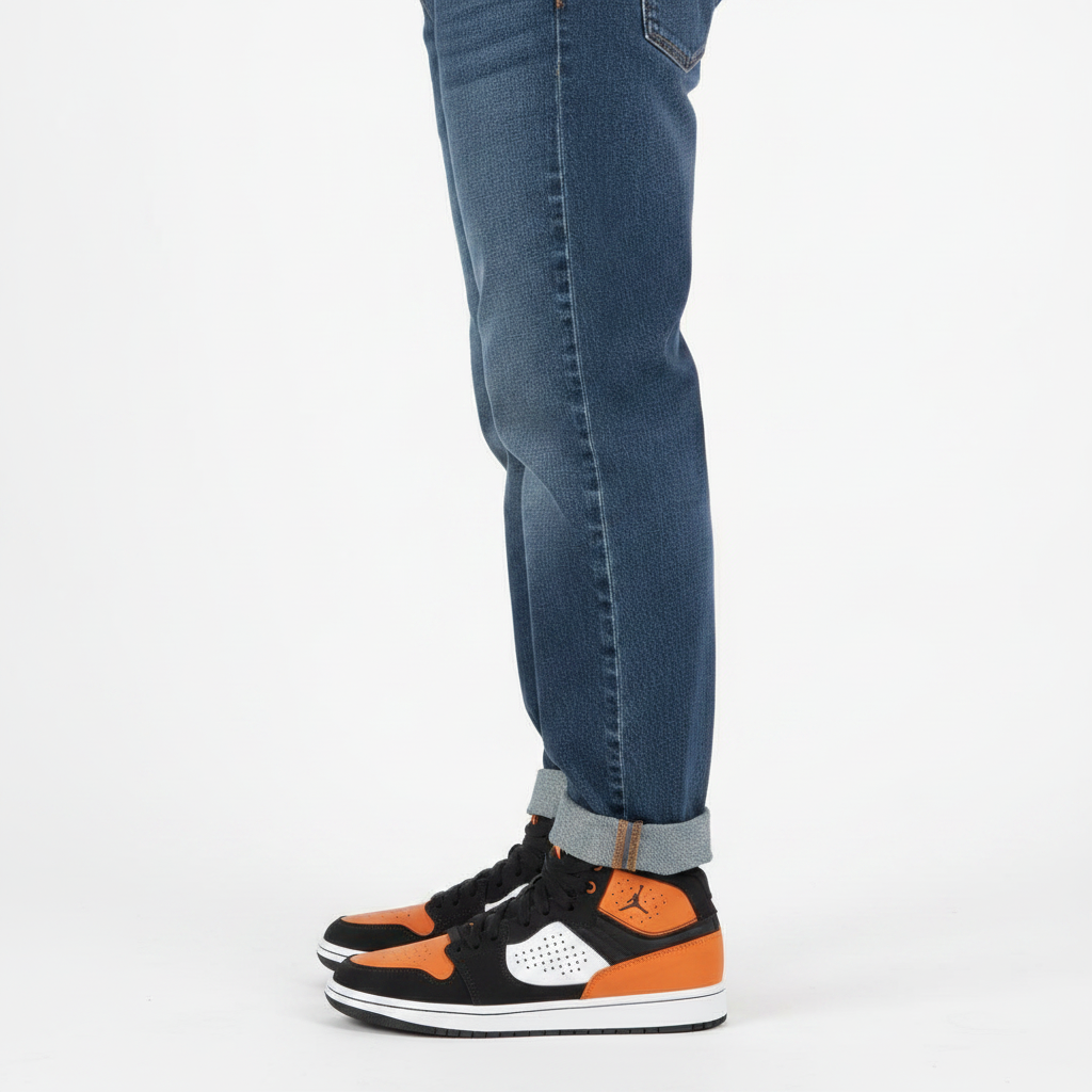 Nike Jordan Access Women's Mid-Top Sneakers – Black & Orange (AV7941-008)