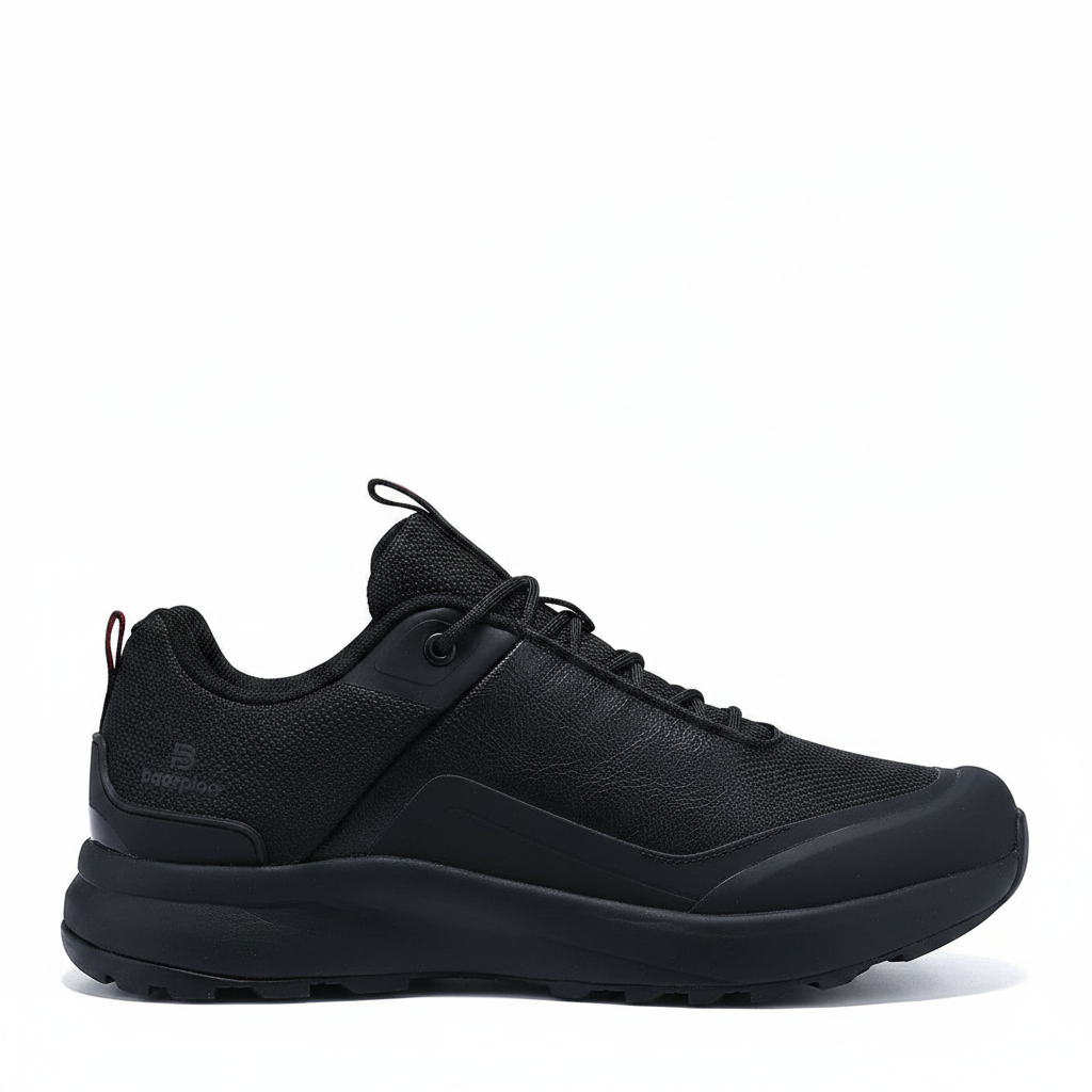 Footmaxldn Men's Waterproof Hiking Boots | Litchi Leather Trekking Shoes - footmaxldn