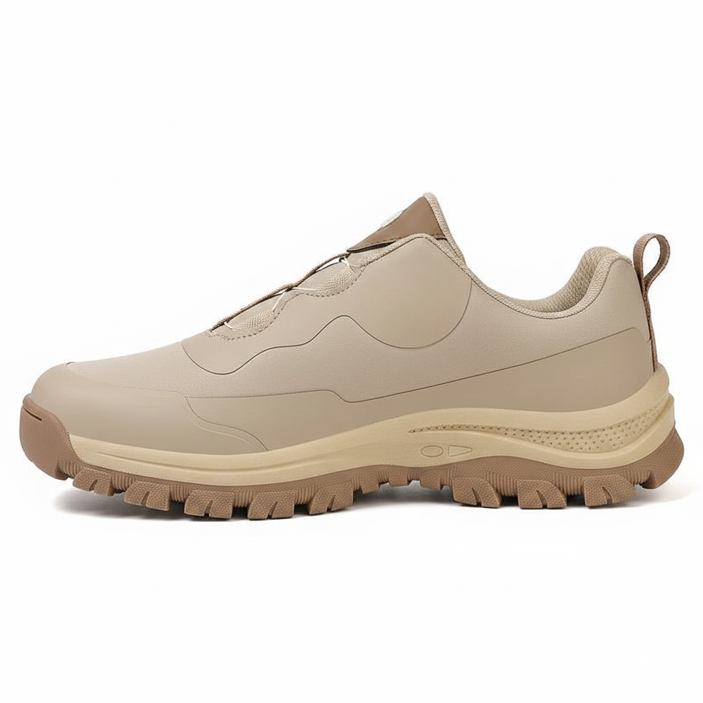 Footmaxldn Men's Waterproof Hiking Shoes | Lightweight Tactical Trail Boots - footmaxldn