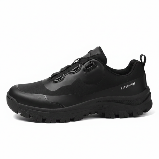 Footmaxldn Men's Waterproof Hiking Shoes | Lightweight Tactical Trail Boots - footmaxldn