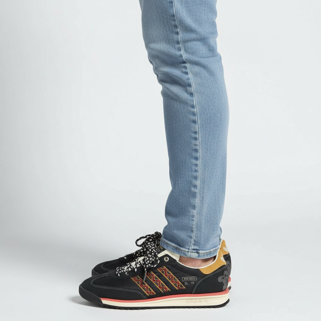 Adidas SL72 RS Unisex Running Shoes - Lightweight Leather Trainers