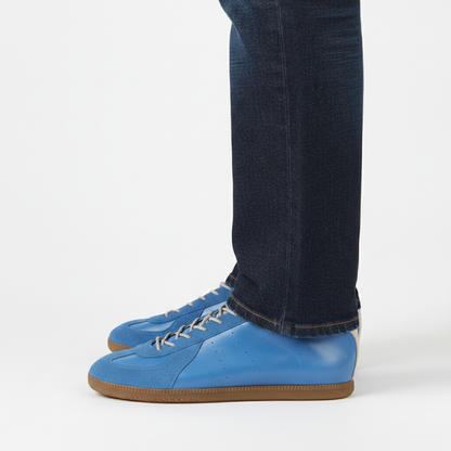 Women's Split Leather Retro Trainer | footmaxldn