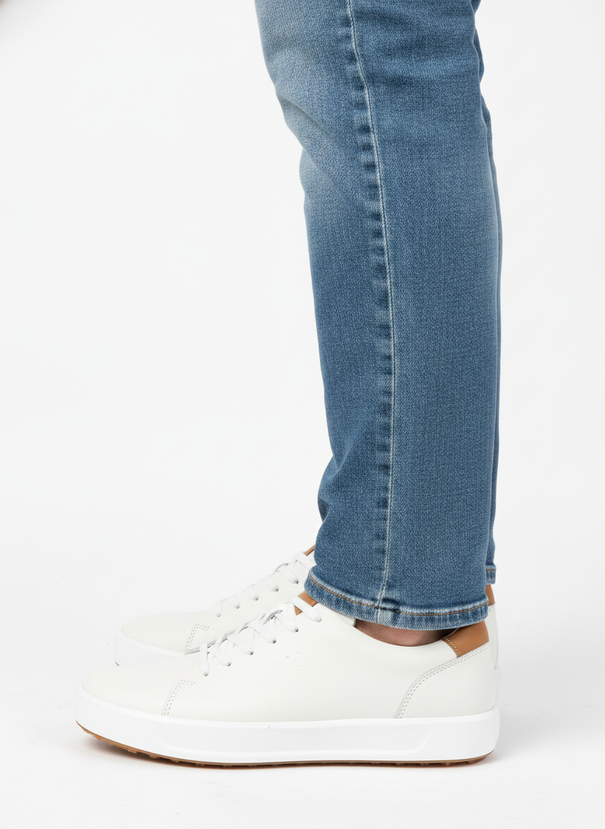 Men's Leather Golf Shoes | Spikeless, Breathable & Comfortable – Footmaxldn