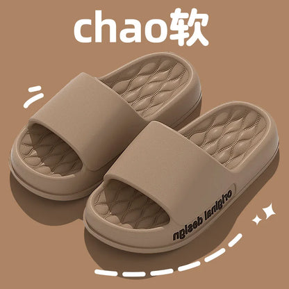 FootMax Men's Anti-Slip Beach Slides - Ultra Light Summer Slippers - footmaxldn