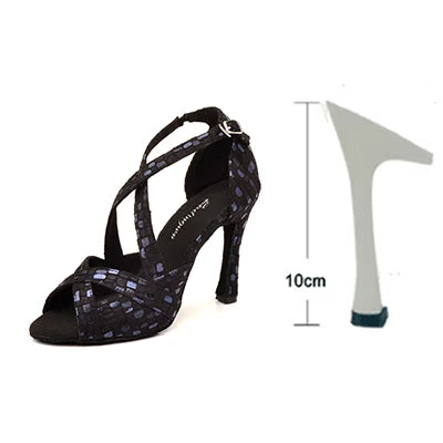Footmaxldn Women's Latin & Ballroom Dance Sandals