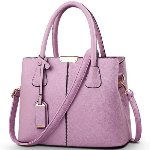 Women's Faux Leather Top Handle Bag | Footmaxldn