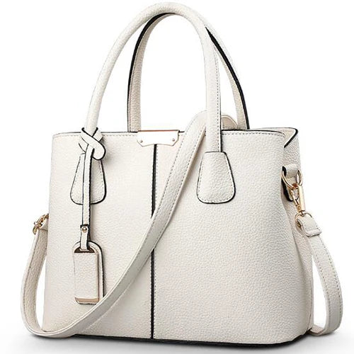 Women's Faux Leather Top Handle Bag | Footmaxldn
