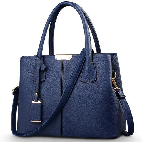 Women's Faux Leather Top Handle Bag | Footmaxldn