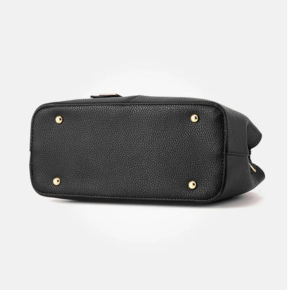 Women's Faux Leather Top Handle Bag | Footmaxldn