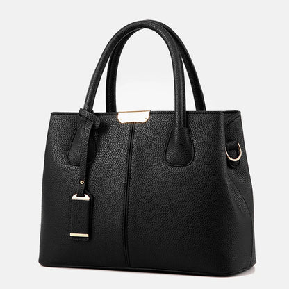 Women's Faux Leather Top Handle Bag | Footmaxldn