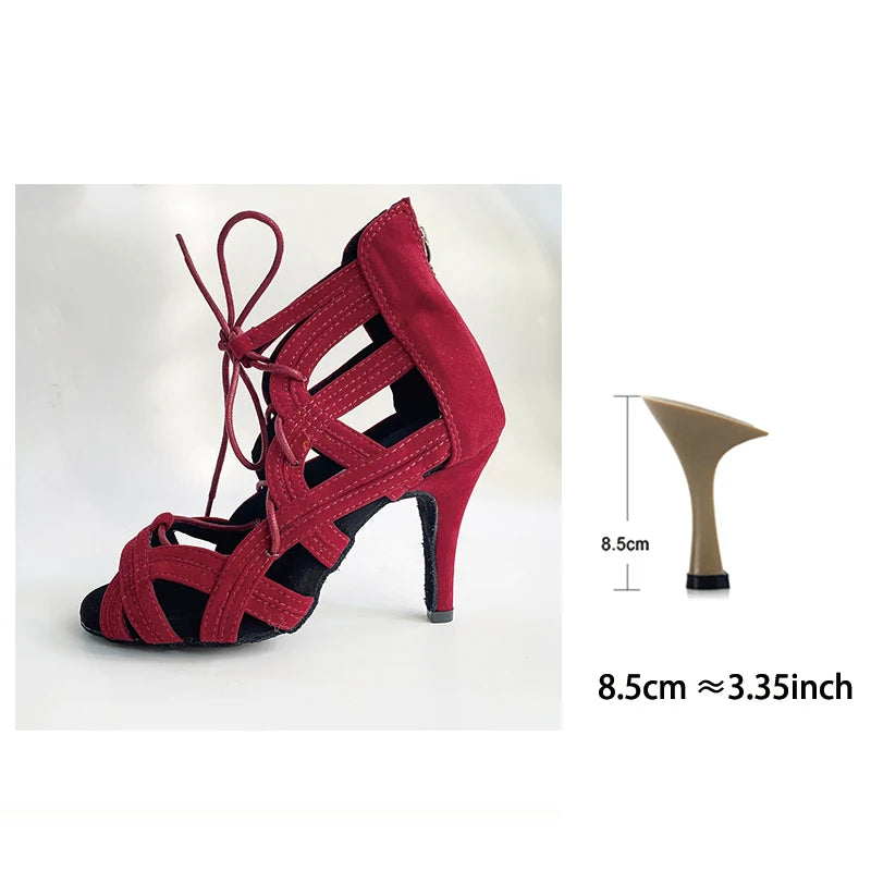 Women’s Red Latin Dance Shoes