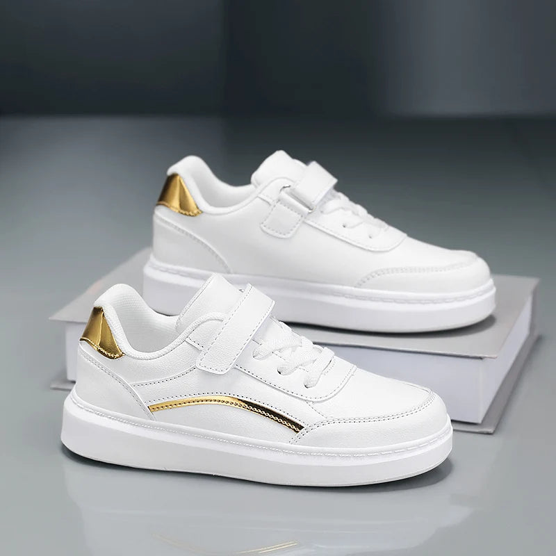 Footmax Kids Waterproof Sports Shoes - Lightweight Boys Girls Trainers - footmaxldn