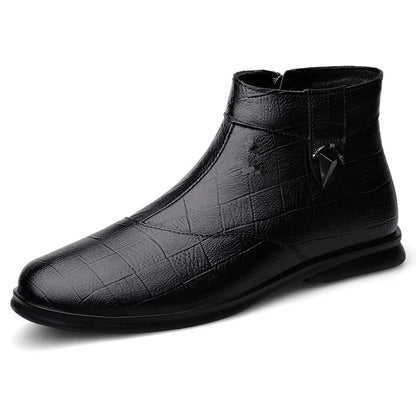 Men's Genuine Leather Chelsea Boots