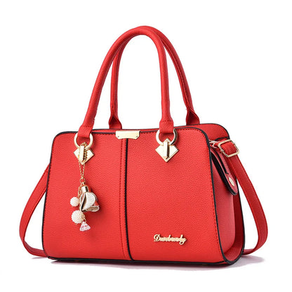 New Women's bag Female Shoulder bag Handbag for 2025  luxury designer handbag leather tote Female Handbags Fashion Cross bag - footmaxldn