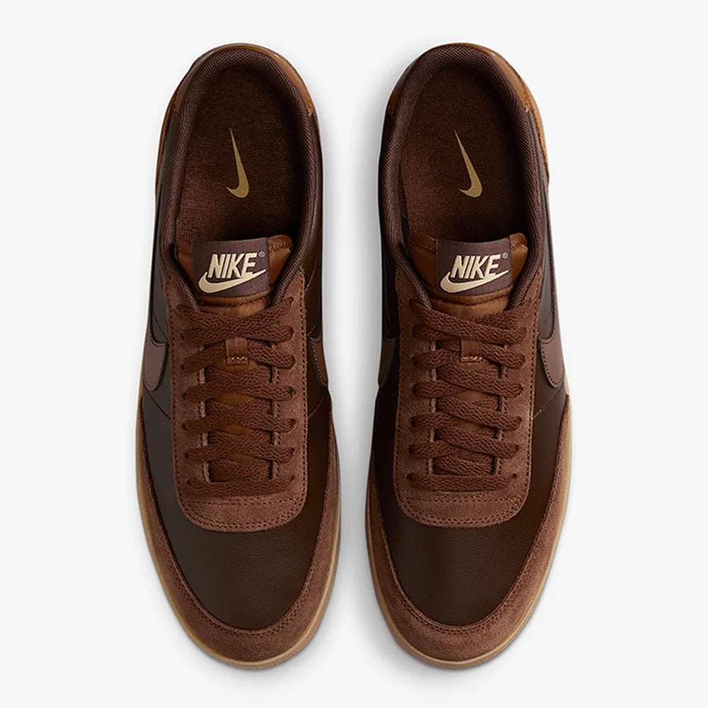Nike Killshot 2 Leather Men's Brown Sneakers - Retro Casual Shoes - footmaxldn