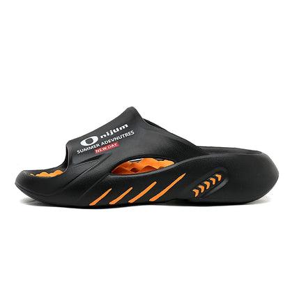 Mens Slippers Indoor Outdoor Casual - FOOTMAX