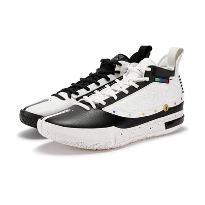 361 Degree Joker 1 Men Basketball Shoes StableWear-resistant Rebound Shock Absorption High-top Combat Male Sneakers 672541101F - footmaxldn