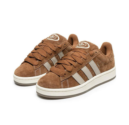 Adidas Originals Campus 00s Retro Cushioned Breathable Lightweight Board Shoes for Men and Women Brown - footmaxldn