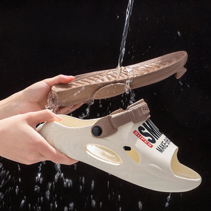 Cushioned Support Slides - Pain Relief Slippers for Men - footmaxldn