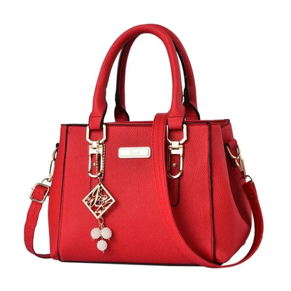 Footmaxldn Women's Structured Top Handle Shoulder Bag