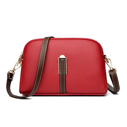 Women's Leather Flap Crossbody Bag
