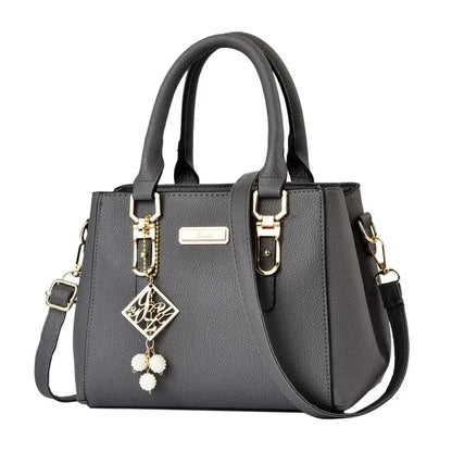 Footmaxldn Women's Structured Top Handle Shoulder Bag