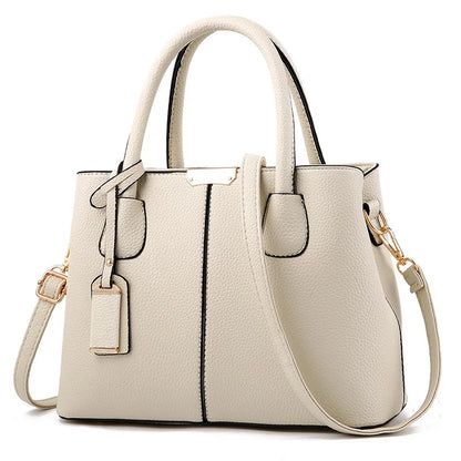Women's Faux Leather Top Handle Bag | Footmaxldn