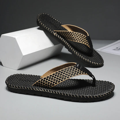 Men’s Casual Beach Flip-Flops | Footmaxldn