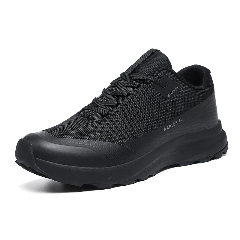 Footmax Men's Waterproof Hiking Shoes - Anti-Skid Outdoor Travel Sneakers