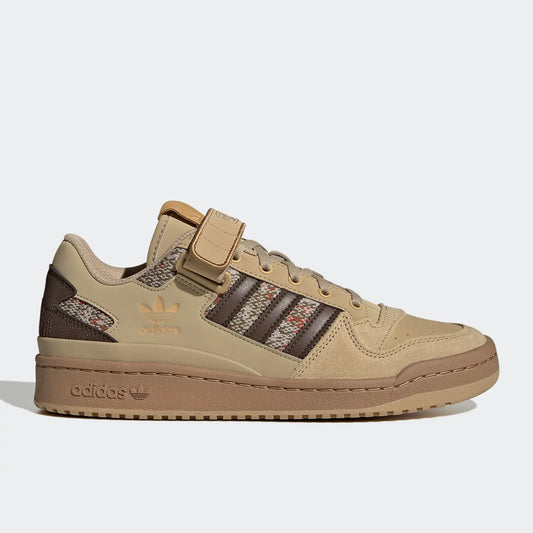 Adidas official genuine Three Stripes FORUM LOW new men's and women's casual shoes HQ4605 - footmaxldn