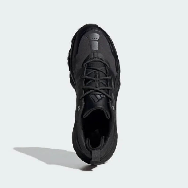 Adidas Outdoor Hiking Shoes. All - black Thick Sole, Anti - slip and Wear - resistant, a Professional Outdoor Choice - footmaxldn