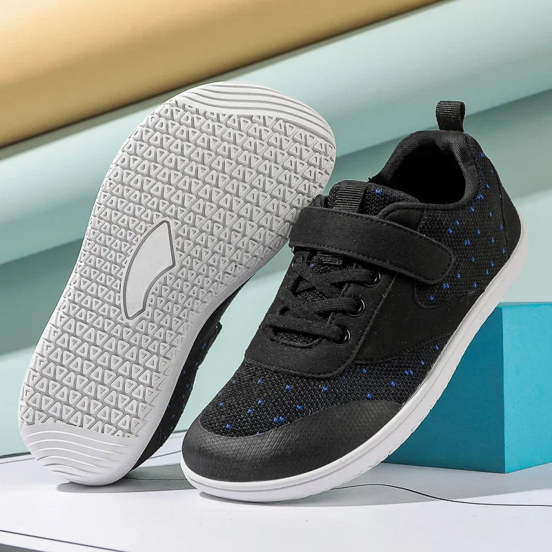 Kids' Wide Barefoot Sneaker | Lightweight & Breathable Children's Shoe