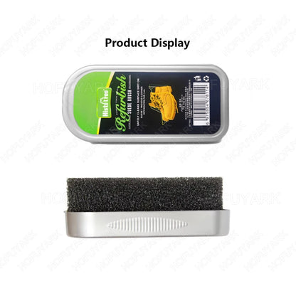 Footmax Suede Shoe Brush - Soft Sheepskin Cleaner for Boots & Sneakers