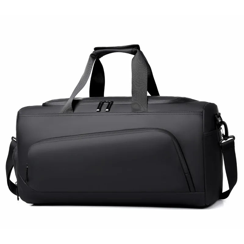 Footmax Sports Gym Bag - Large Capacity Travel Duffel with Shoe Compartment