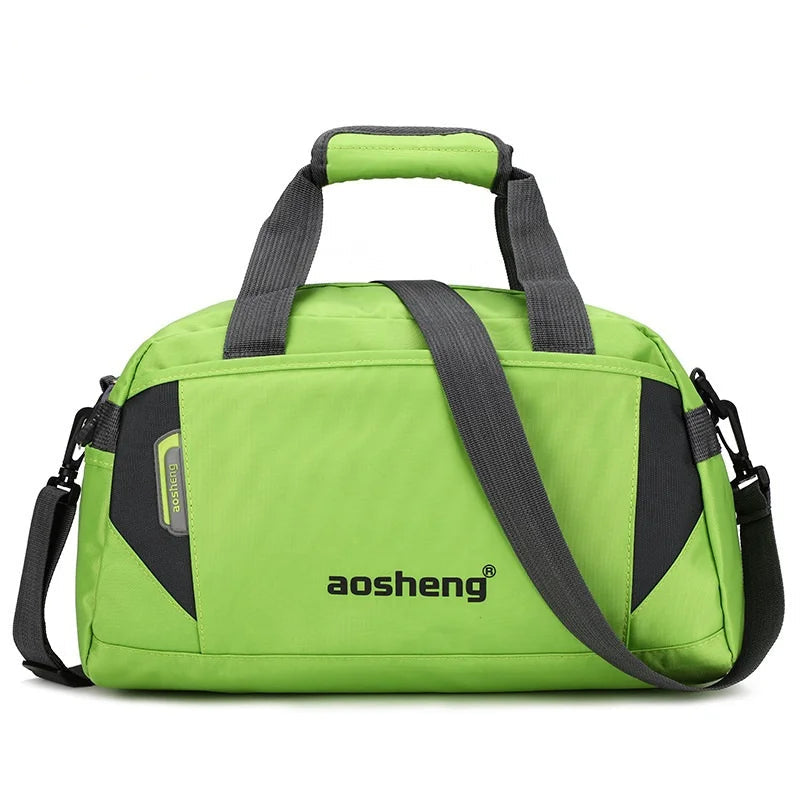 Footmax Ultralight Nylon Gym Bag - Travel Sports Duffel for Men & Women - footmaxldn