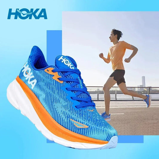 Hoka Clifton 9 Running Shoes - Lightweight Cushioned Trainers for Men & Women - footmaxldn
