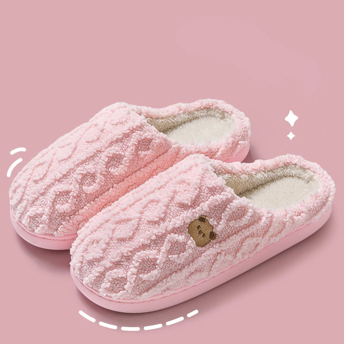 Womens Slippers Winter  Warm