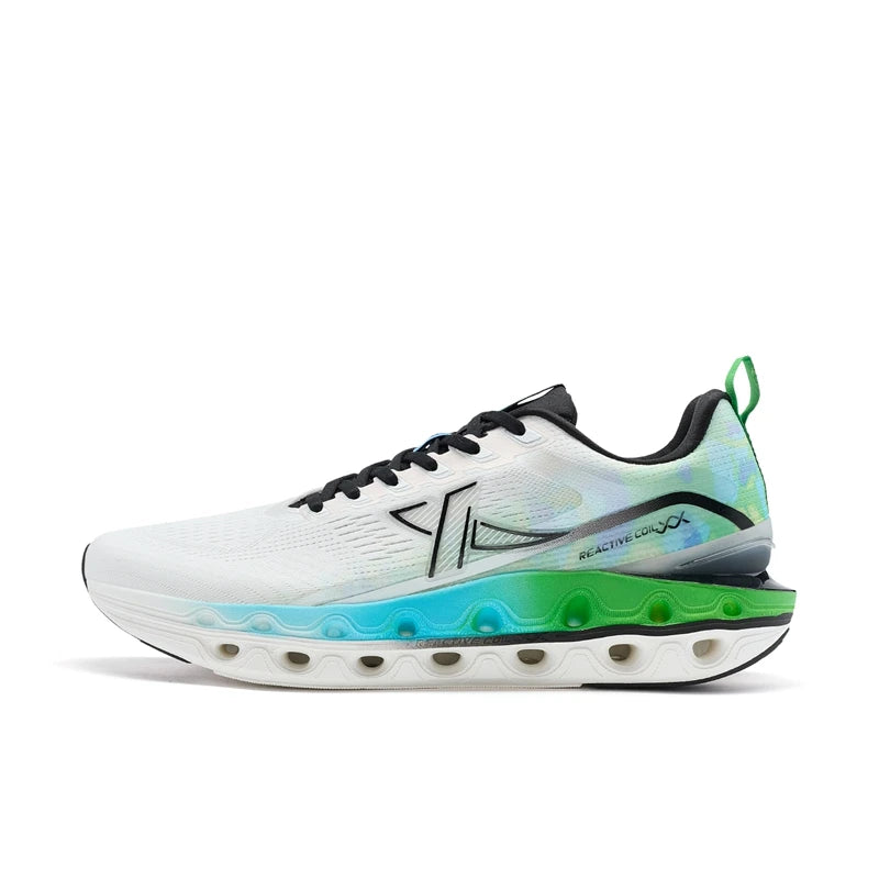 Xtep Reactive Coil 11.0 Running Shoes For Men 2024 Summer Sports Shoes Shock Absorption Rebound Soft Sneakers 976219110026 - footmaxldn